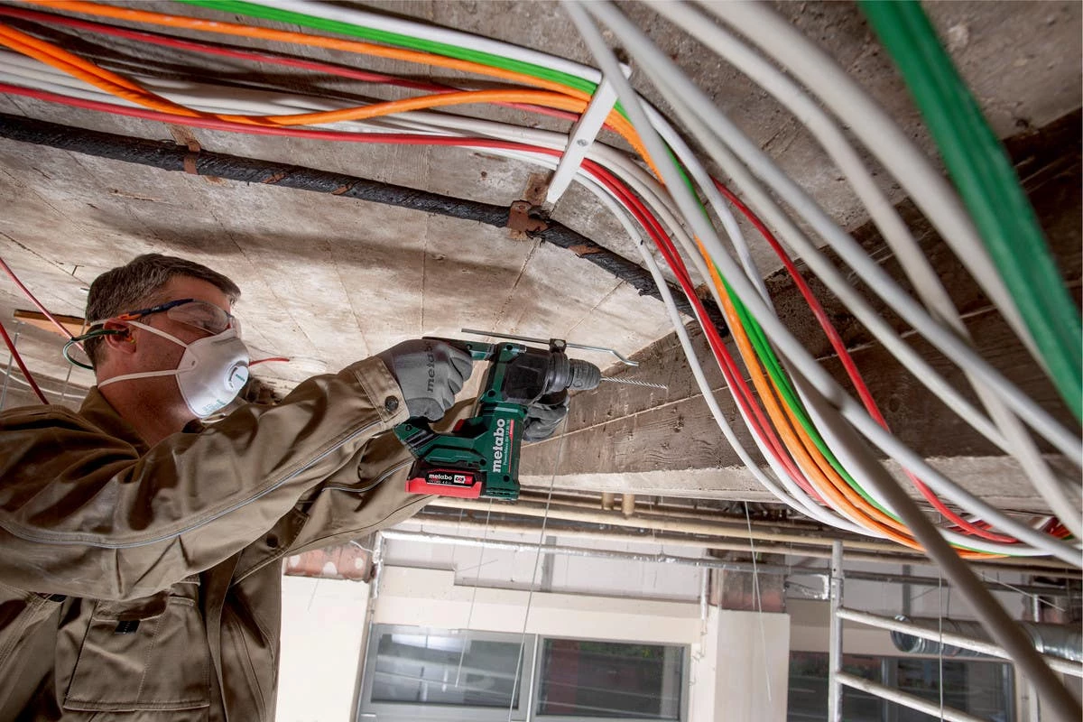 Metabo 12V PowerMaxx 5/8" SDS-Plus Cordless Rotary Hammer 600207840 3 Metabo 12V PowerMaxx 5/8" SDS-Plus Cordless Rotary Hammer 600207840 - Image 3