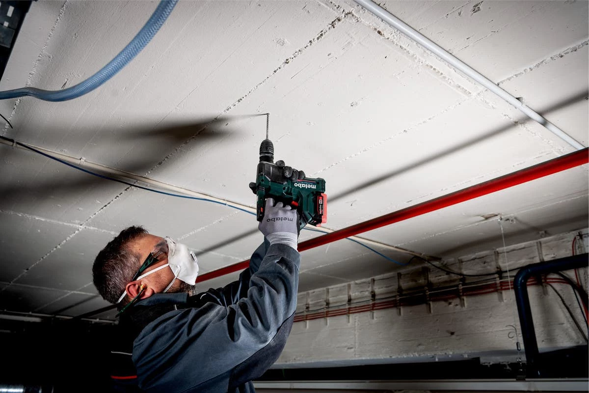 Metabo 12V PowerMaxx 5/8" SDS-Plus Cordless Rotary Hammer 600207840 2 Metabo 12V PowerMaxx 5/8" SDS-Plus Cordless Rotary Hammer 600207840 - Image 2