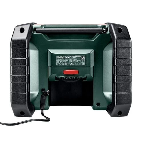 Metabo 12V or 18V Cordless Worksite Radio R 12-18 BT (Bare Tool) 600777520 2 Metabo 12V or 18V Cordless Worksite Radio R 12-18 BT (Bare Tool) 600777520 - Image 2