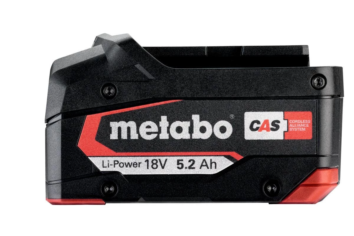 Metabo Li-Power 18V 5.2Ah Battery Pack 625028000 2 Metabo Li-Power 18V 5.2Ah Battery Pack 625028000 - Image 2
