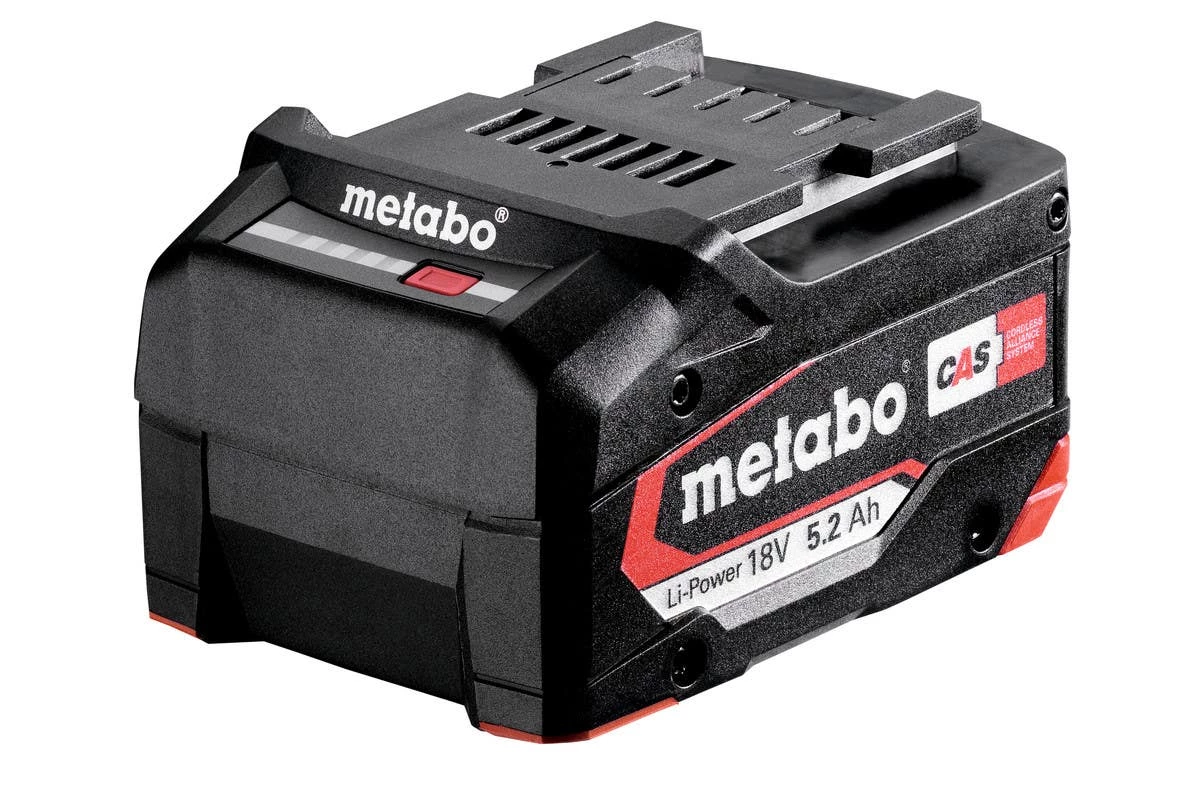 Metabo Li-Power 18V 5.2Ah Battery Pack 625028000 1 Metabo Li-Power 18V 5.2Ah Battery Pack 625028000