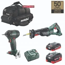 Metabo 50th Anniversary 18V Brushless Cordless Recip Saw and Impact Driver Combo Kit US50THRECIPCOMBOKIT