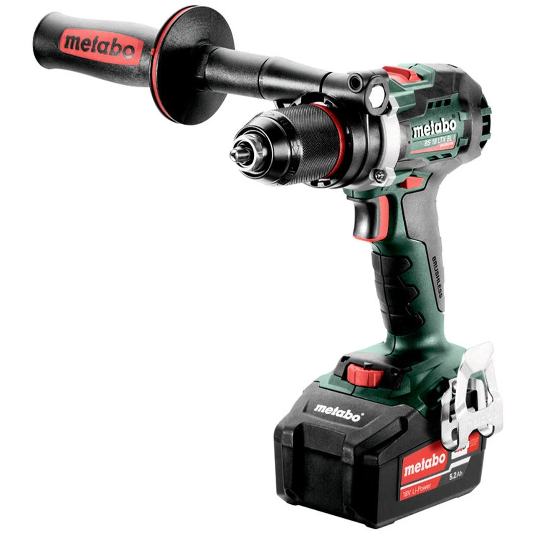 Metabo BS 18 LTX BL I 18V 1/2" Brushless Cordless Drill/Driver 5.2 Ah Kit w/ MetaBOX 602358520 2 Metabo BS 18 LTX BL I 18V 1/2" Brushless Cordless Drill/Driver 5.2 Ah Kit w/ MetaBOX 602358520 - Image 2