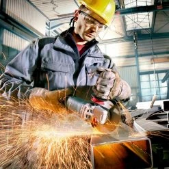 Metabo WEP 19-150 Q M-BRUSH, 6" Angle Grinder - 9,600 RPM - 14.5 Amp w/ Non-Locking Paddle 613111420 5 Metabo WEP 19-150 Q M-BRUSH, 6" Angle Grinder - 9,600 RPM - 14.5 Amp w/ Non-Locking Paddle 613111420 -Ingersoll Rand Sales Shop 613111420 c