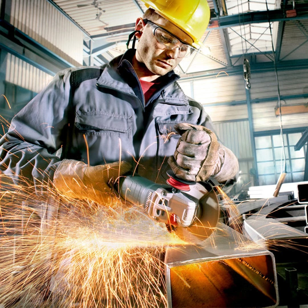 Metabo WEP 19-150 Q M-BRUSH, 6" Angle Grinder - 9,600 RPM - 14.5 Amp w/ Non-Locking Paddle 613111420 3 Metabo WEP 19-150 Q M-BRUSH, 6" Angle Grinder - 9,600 RPM - 14.5 Amp w/ Non-Locking Paddle 613111420 - Image 3