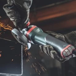 Metabo WEPBA 19-125 Q DS M-BRUSH, 5" Brake Angle Grinder - 11,000 RPM - 14.5 Amp w/ Brake System, Non-Locking Paddle, AutoBalancer, DropSecure 613114420 -Ingersoll Rand Sales Shop 613114420 d