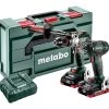 Metabo 18V Combo Kit Brushless LTX Hammer Drill + LTX Impact Driver 4.0Ah LiHD 685184620