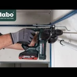 Metabo 12V PowerMaxx 5/8" SDS-Plus Cordless Rotary Hammer 600207840 11 Metabo 12V PowerMaxx 5/8" SDS-Plus Cordless Rotary Hammer 600207840 -Ingersoll Rand Sales Shop hqdefault 13 14