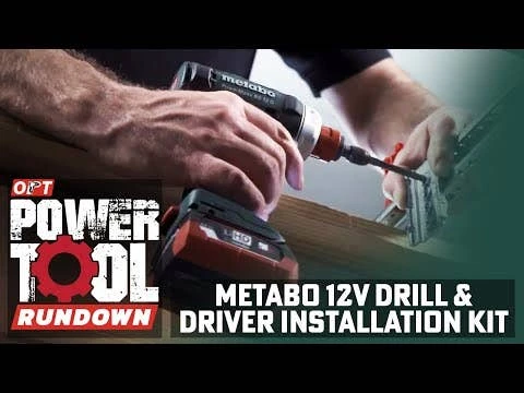 Metabo 12V PowerMaxx BS 12 Q Drill/Driver Installation 3-In-1 Kit (2.0Ah) 601037620 2 Metabo 12V PowerMaxx BS 12 Q Drill/Driver Installation 3-In-1 Kit (2.0Ah) 601037620 - Image 2