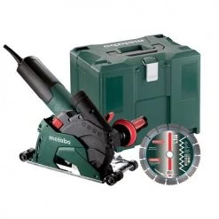 Metabo T 13-125 CED 5" Masonry Cutting Tool - 9,600 RPM - 12.0 Amps - w/ Lock-on, Shroud w/ Roller Base 600431680