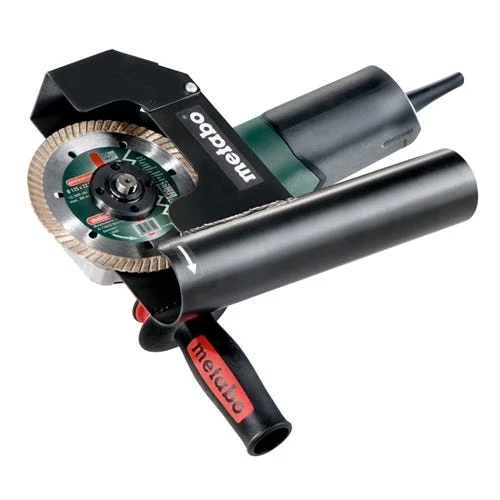 Metabo T 13-125 5" TuckPointing Grinder - 9,600 RPM - 12.0 Amps - w/ Lock-on, TuckPoint Shroud 600431690 1 Metabo T 13-125 5" TuckPointing Grinder - 9,600 RPM - 12.0 Amps - w/ Lock-on, TuckPoint Shroud 600431690