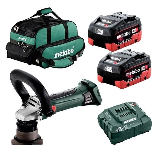 Metabo KFM18LTX3RF 18V Cordless Beveling Tool 8.0Ah Kit 601754840-K8 1 Metabo KFM18LTX3RF 18V Cordless Beveling Tool 8.0Ah Kit 601754840-K8
