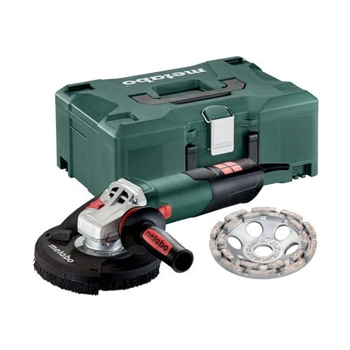 Metabo RSEV 17-125 5" Variable Speed Concrete Grinder - 2,800-9,600 RPM - 14.5 Amps Lock-on, Electronics, Shroud 603829620 1 Metabo RSEV 17-125 5" Variable Speed Concrete Grinder - 2,800-9,600 RPM - 14.5 Amps Lock-on, Electronics, Shroud 603829620