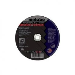 Metabo Type 1 Original A24N 14" X 1/8" X 20MM Cut-Off Wheel 616140000