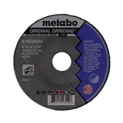 Metabo Type 27 A24N Original Grinding Wheel 6" x 1/4" x 7/8" US616554000
