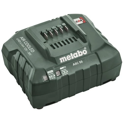 Metabo 12V, 18V, 36V Battery Charger ASC 55 Air Cooled USA/CND 627046000 1 Metabo 12V, 18V, 36V Battery Charger ASC 55 Air Cooled USA/CND 627046000