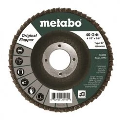 Metabo 4.5" Original Flap Disc 60 Grit Type 27 629468000
