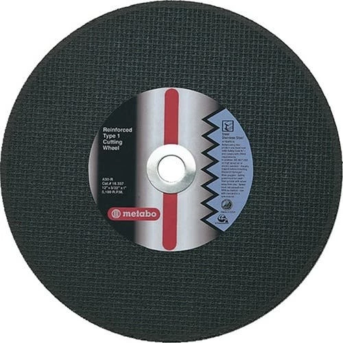 Metabo Type 1 Original A30P 14" x 3/32" x 1" Chop Saw Wheel 655236000 1 Metabo Type 1 Original A30P 14" x 3/32" x 1" Chop Saw Wheel 655236000