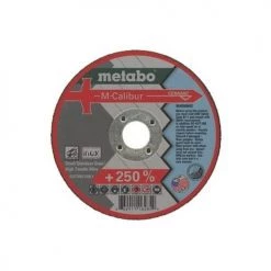 Metabo Type 27 M-Calibur CA46U 6" x 1/4" x 7/8" Grinding Wheel 46 Grit for Stainless Steel US616292000
