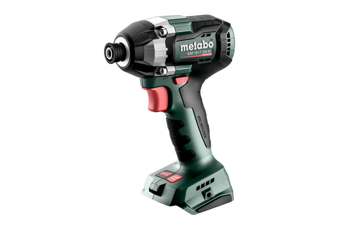 Metabo 18V 1/4" Hex Compact Brushless Impact Driver w/MetaBOX (Bare Tool) 602397840 2 Metabo 18V 1/4" Hex Compact Brushless Impact Driver w/MetaBOX (Bare Tool) 602397840 - Image 2