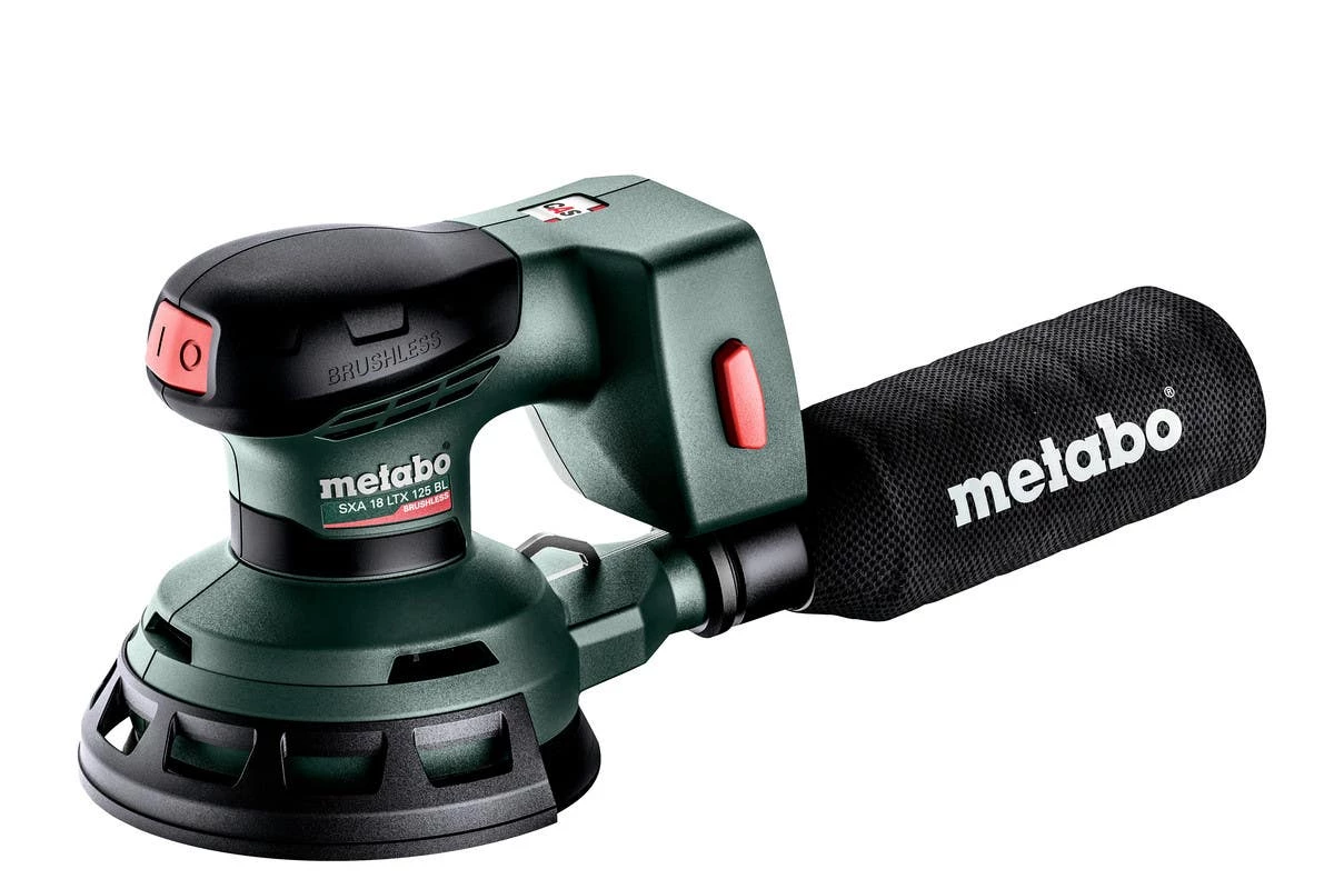 Metabo SXA 18 LTX 125 BL Cordless Random Orbital Sander (Bare Tool) 600146840 1 Metabo SXA 18 LTX 125 BL Cordless Random Orbital Sander (Bare Tool) 600146840