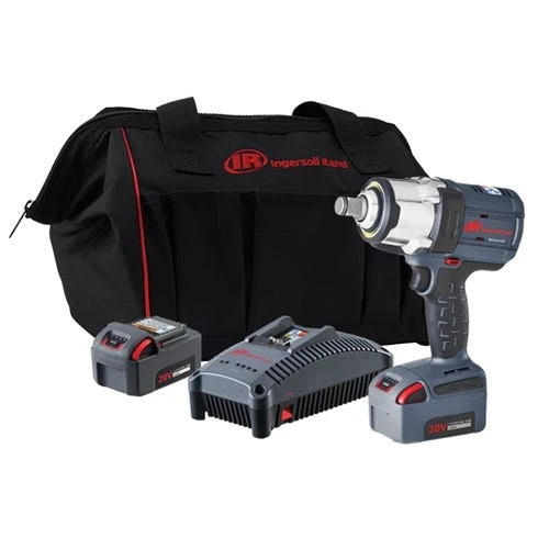 Ingersoll Rand 3/4" 20V High Torque Impact Wrench Kit W7172-K22 1 Ingersoll Rand 3/4" 20V High Torque Impact Wrench Kit W7172-K22
