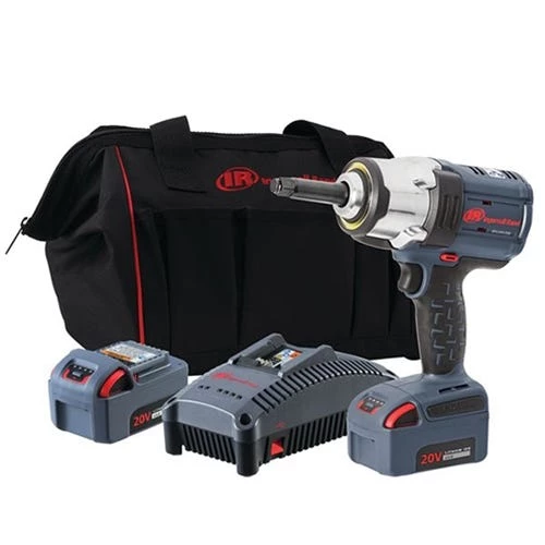 Ingersoll Rand 1/2" IQv 20V High Torque Impact Wrench 2" Anvil Kit (2x 5.0Ah) W7252-K22 1 Ingersoll Rand 1/2" IQv 20V High Torque Impact Wrench 2" Anvil Kit (2x 5.0Ah) W7252-K22